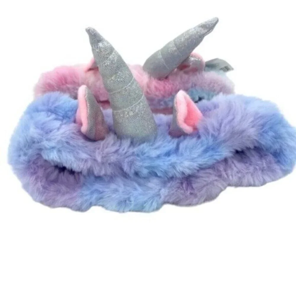 Plush Unicorn Headbands With Horn